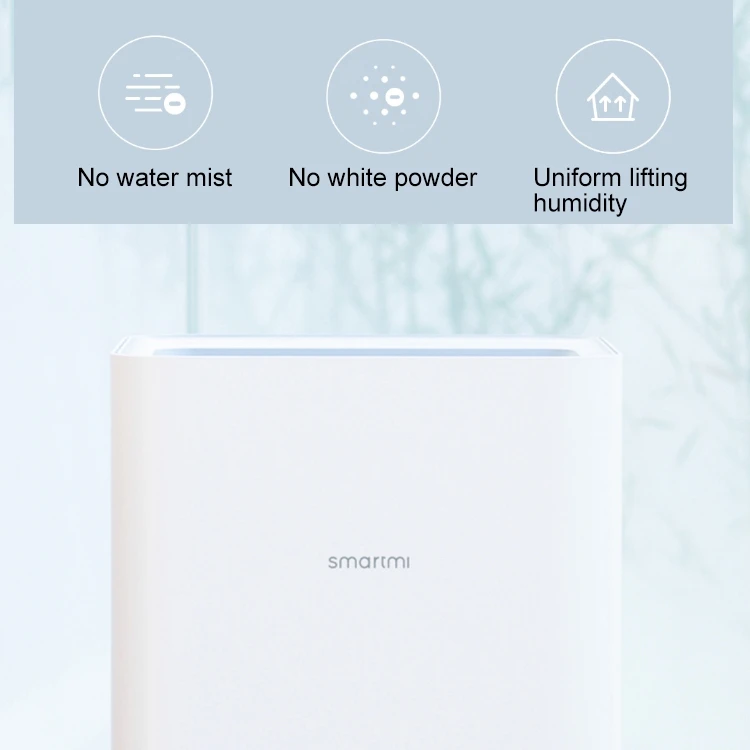 Оригинальный Xiaomi Smartmi Испарительный Увлажнитель 2 приложение Mijia управление