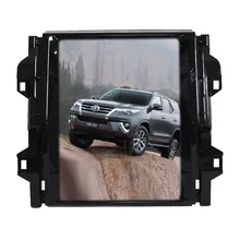 12," Тесла Тип Android 7,1 подходит TOYOTA Fortuner/Revo-Авто/C dvd-плеер навигации gps радио 3g WI-FI камеры карты