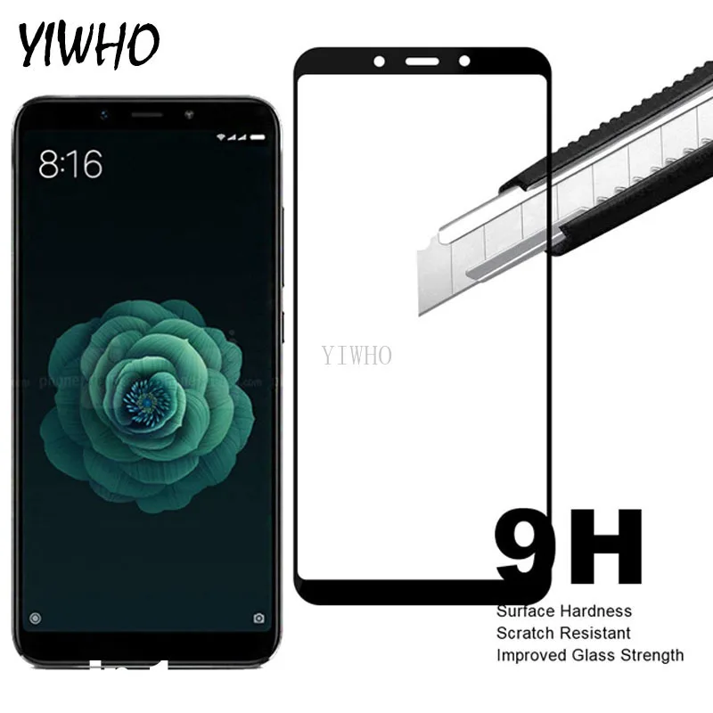 

For Xiomi Mi A2 Tempered Glass on For Xiaomi Mi A2 Lite A1 Protective Glas Xiomi Ksiomi Xaiomi Mia2 A 2 1 A2lite 5X 6X Film 9H