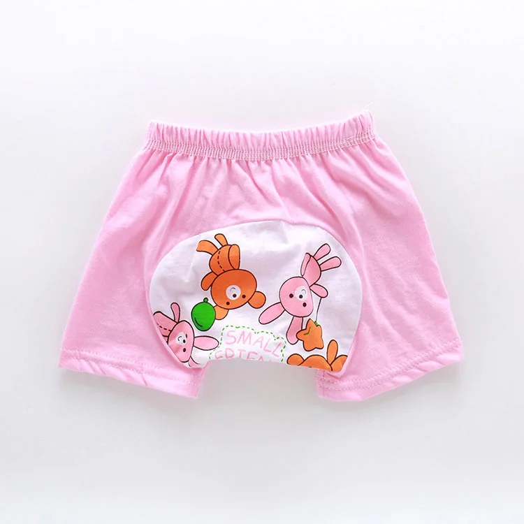 Новые летние короткие штаны летняя одежда для маленьких девочек и мальчиков тонкое дышащее детское нижнее белье милые трусики с рисунками YB433