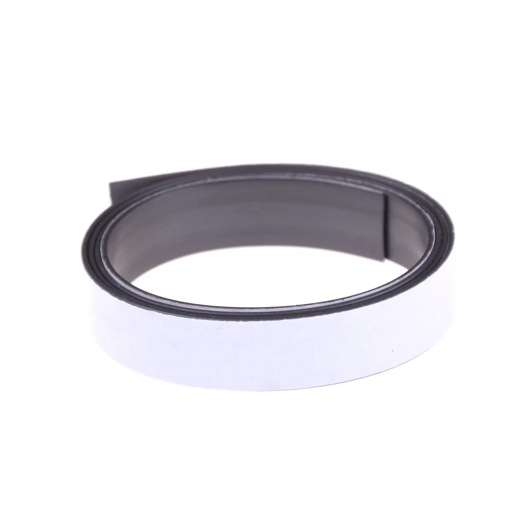 

1m*10mm*1.5mm Rubber Self Adhesive Magnetic Stripe Flexible Magnet DIY Craft Tape for shop office home school file Magnet Strip