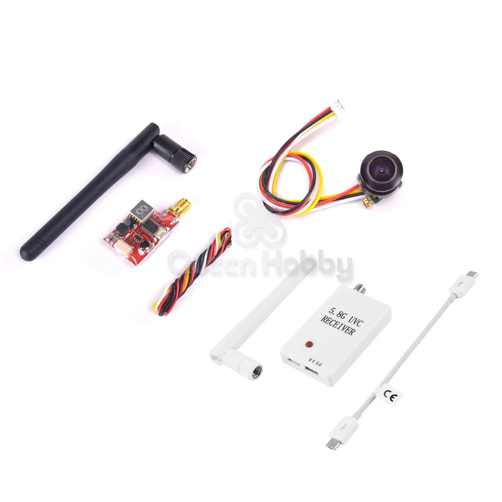 

TS5828L 48CHMini 600mW Transmitter +1200TVL Camera +FPV Mini 5.8G OTG UVC Video Downlink Receiver For Mini Indoor Quadcopter