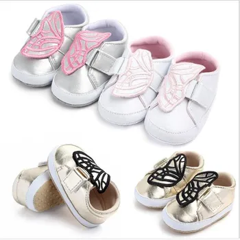 

Fashion Baby Shoes Lovely Butterfly Infants First Walkers Newborn Boys Girls Casual Shoes