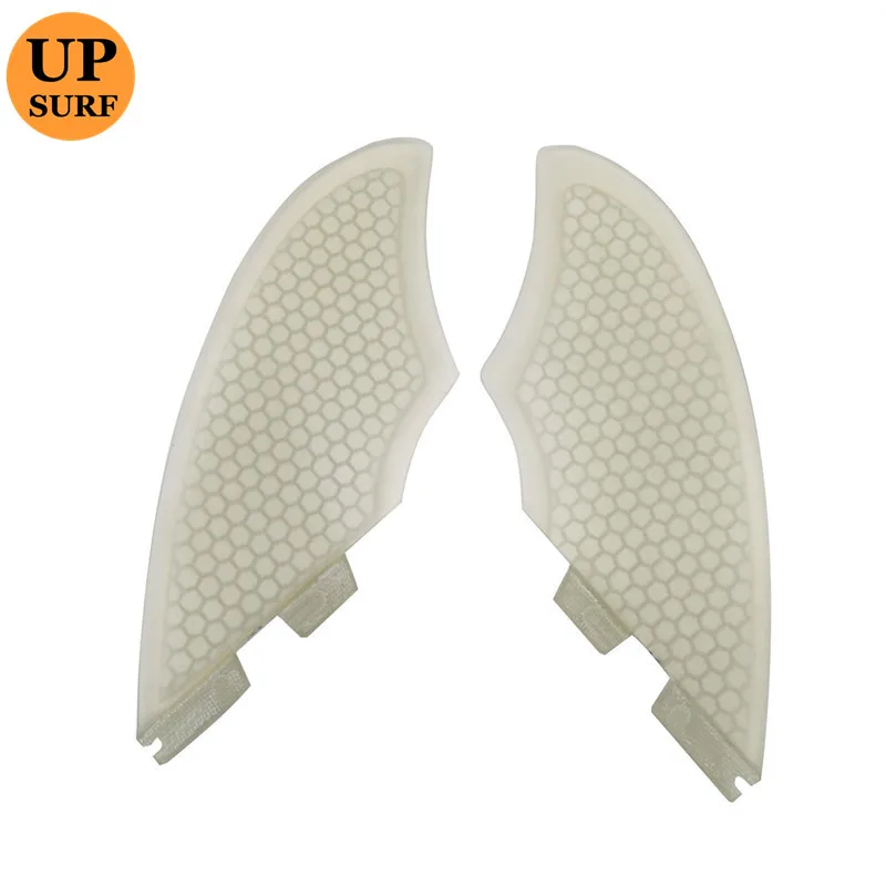 

Surf fins New Design twin fins Surfboard FCSII Fins Keel White Color FCS2 Keel Fin 2 pcs per set Sell In Surfing