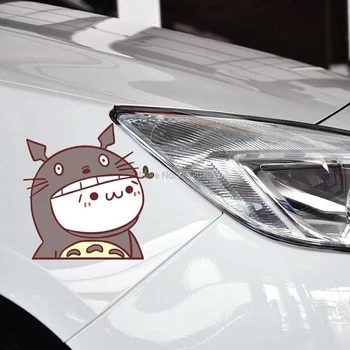 

Funny Design Car Styling Totoro Tonari No Hayao Miyazaki Car Whole Body Stickers Creative Pattern Vinyl Decals