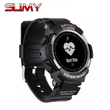Slimy F6 Смарт-часы NRF51822 gps Smartwatch IP68 водонепроницаемый трекер сна калорий мониторинга сердечного ритма для Android и IOS