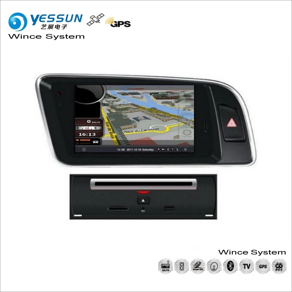 YESSUN For Audi Q5 20092013 Car Wince Multimedia Radio CD DVD Player