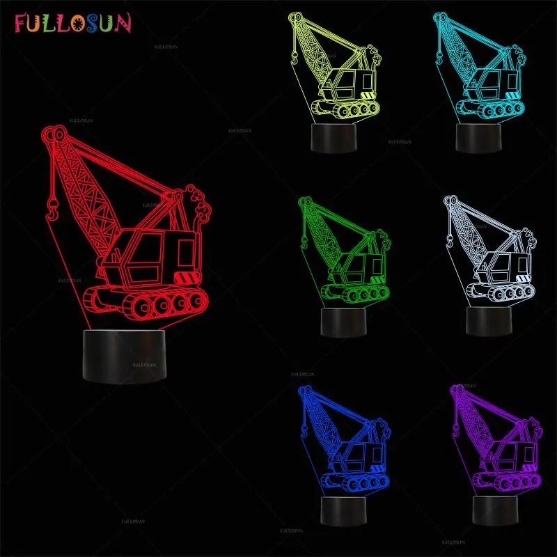 3d lamp tractor