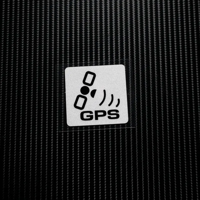 NO. LS005 gps сигнал Противоугонный предупреждающий знак светоотражающие наклейки и наклейки для мотокросса велосипедный шлем лобовое стекло ATV - Цвет: Темно-серый