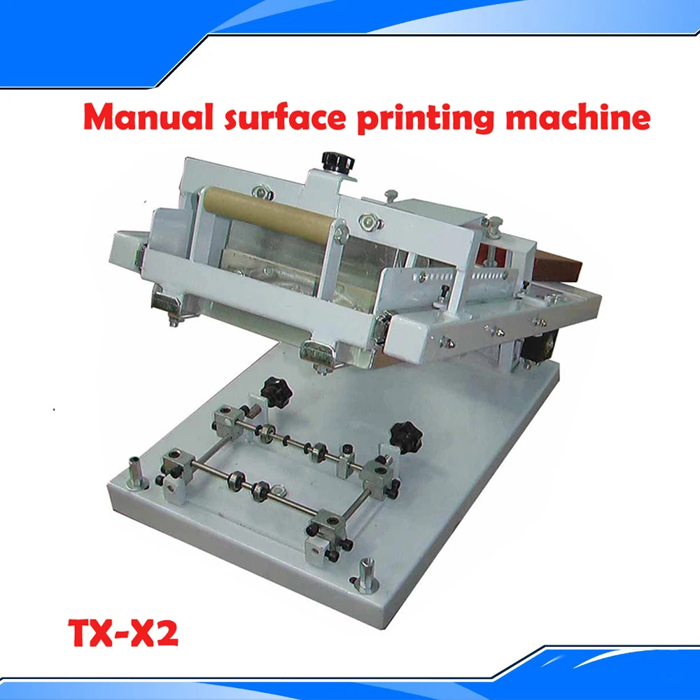 TX X2 Manual Surface Curve Screen Printing Press Screen Cylinder