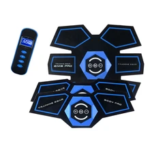 USB Перезаряжаемый EMS стимулятор мышц, тренажер для мышц живота, Электрический массажер для коррекции фигуры, пластырь для похудения, Вибратор