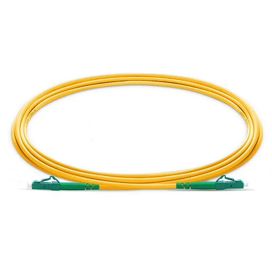 

QIALAN 10m (33ft) LC APC to LC APC Fiber Patchcord Simplex 2.0mm G657A PVC(OFNR) 9/125 Single Mode Fiber Patch Cable