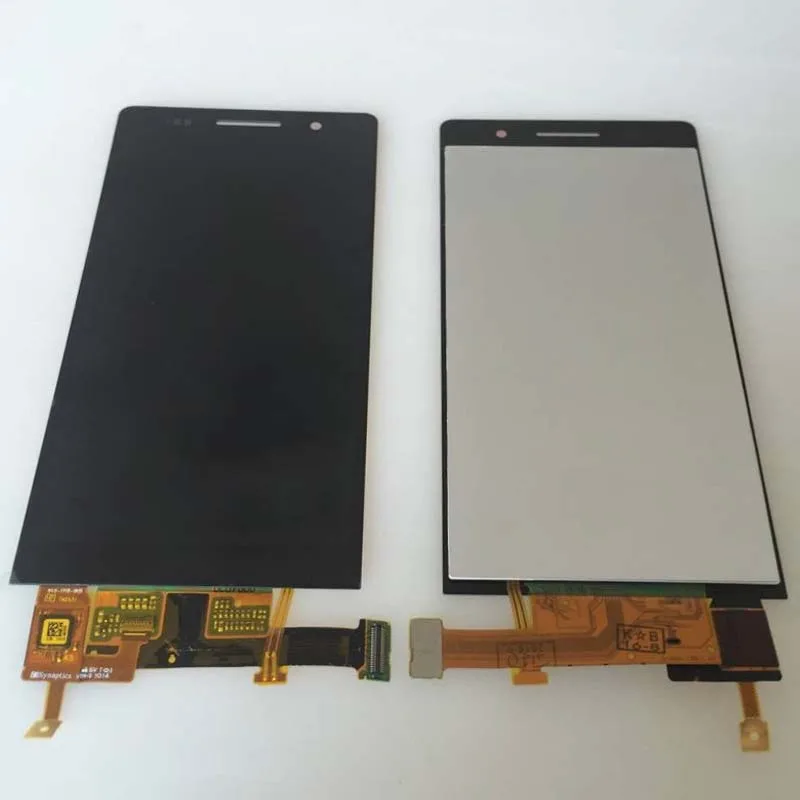 

Black Touch Screen Digitizer LCD Display Screen Assembly For Huawei Ascend P6 -U06 Replacement