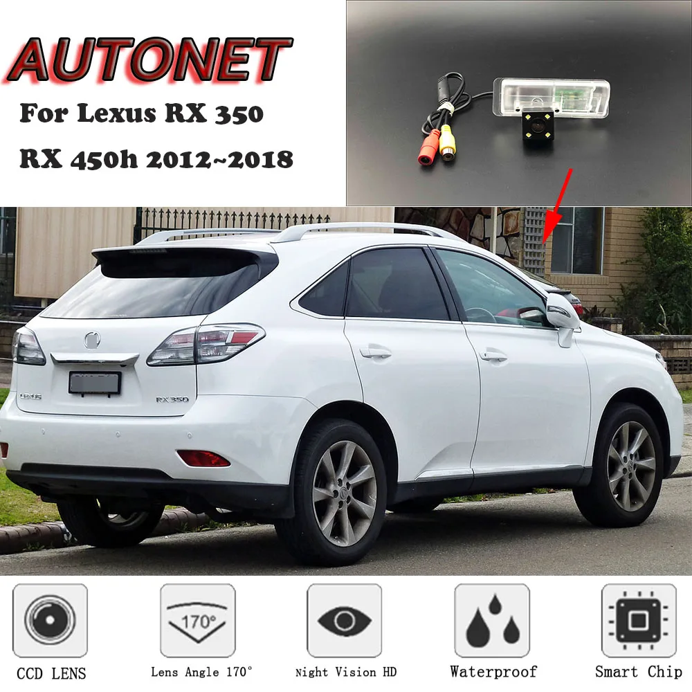 Камера заднего вида с ночным видением для Lexus RX 350 450h 2012 ~ 2018|Камера авто| |