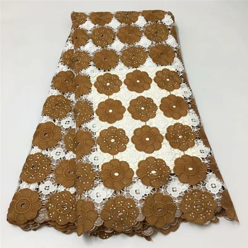 

ZQM!latest african guipure lace water soluble chemical lace fabric!high quality african cord lace ! P32001
