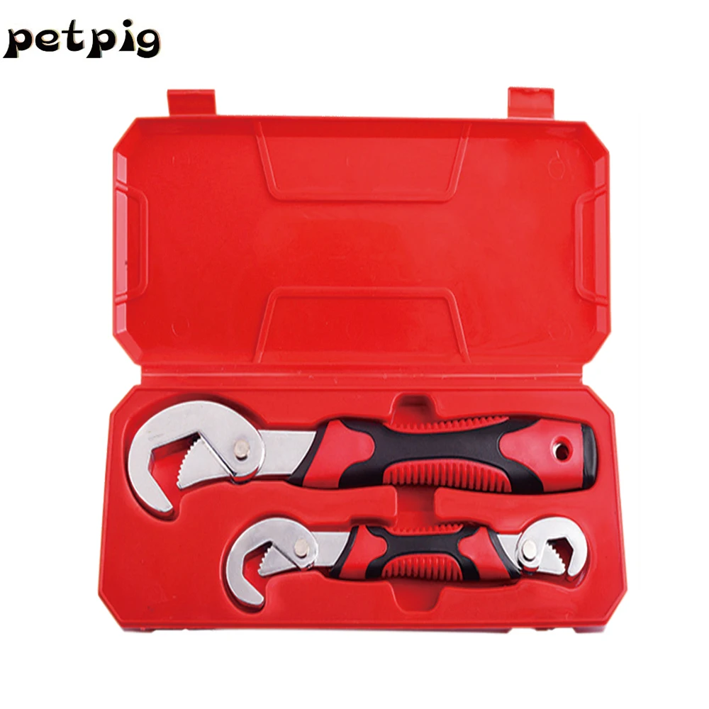 

Universal Wrench Adjustable and Grip Torque Wrench Fast Faucet Tool Hook Wrench Set Tool Kit for Home Tool for Car Repair