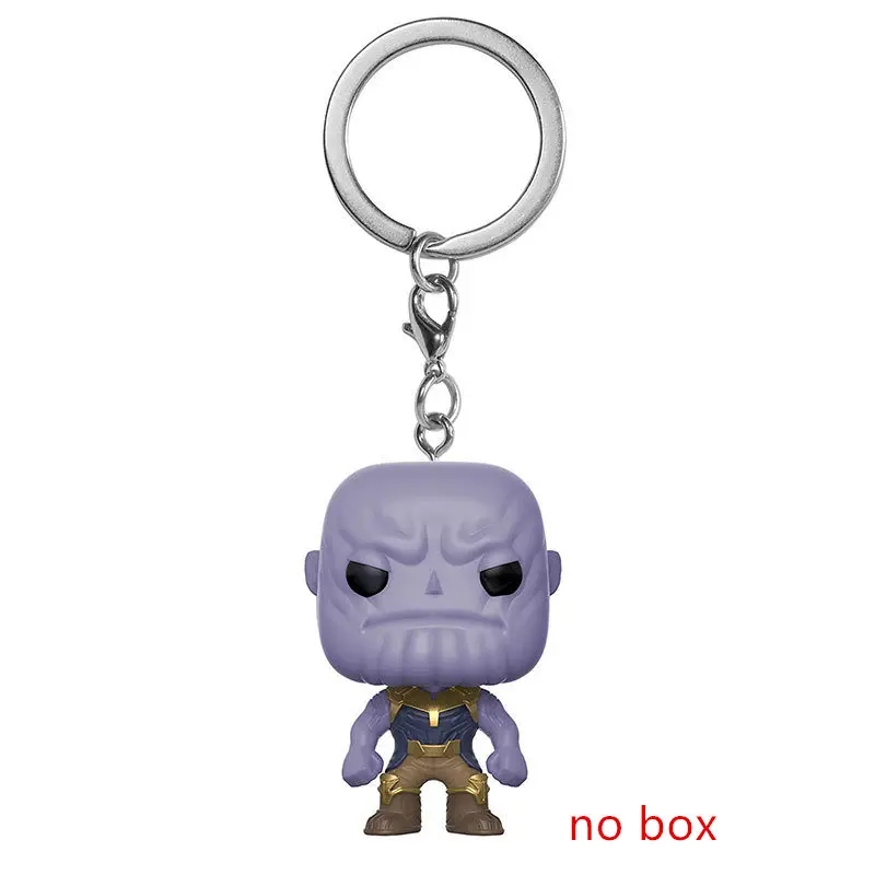 FUNKO POP Marvel Мстители: финал Капитан Америка Дэдпул Халк Тор танос брелок экшн