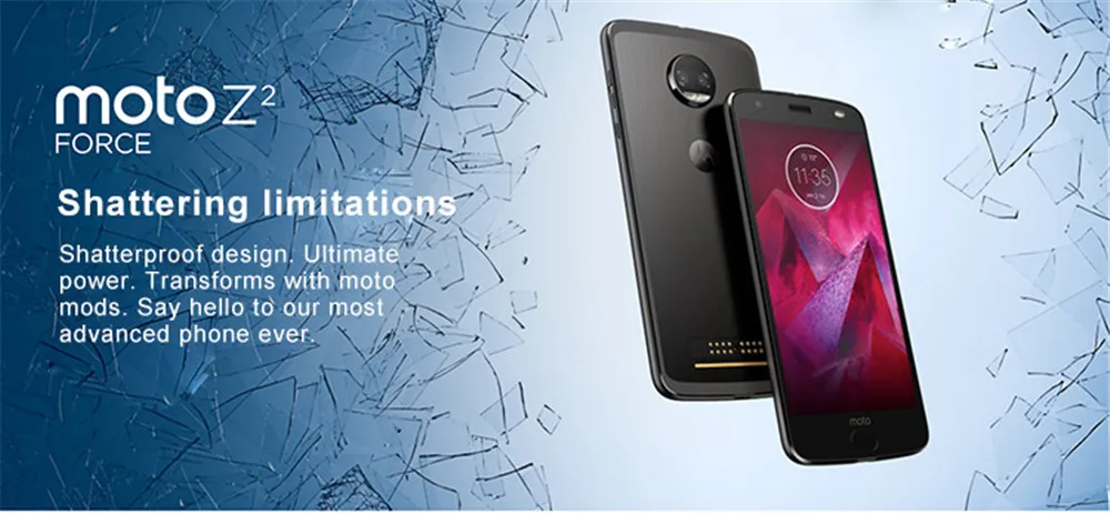 Motorola MOTO Z2 FORCE XT1789-05 4G LTE Smartphone 4GB RAM 64GB ROM Snapdragon 835 Octa Core 5.5 Inch 2K Screen Android 8.0 Motorola MOTO Z2 FORCE XT1789-05 4G LTE Smartphone 4GB RAM 64GB ROM Snapdragon 835 Octa Core 5.5 Inch 2K Screen Android 8.0