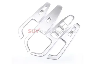 

For Sixth Generation for Hyundai Elantra Avante 2016 2017 ABS Door Handle Holder Window Lift Switch Cover 4pcs High-equipped