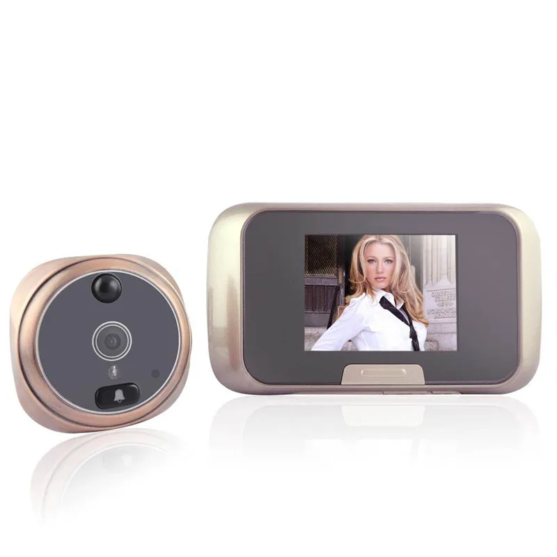

2.8 inch Digital Door Viewer Security Camera with Motion Detective Video Record Indoor Peephole 165 Degrees Wide View Angle