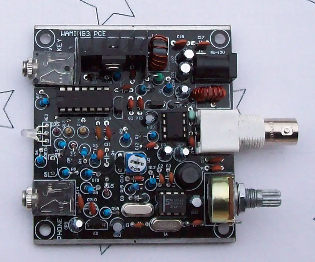 Por Diy Radio Kit Lots From China Bnc Cw Transceiver Receiver 7 023khz Radio Station Frog Sounds Ham Diy Kit Supply