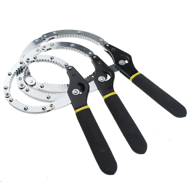 Anti-skid Gürtel Schlüssel Öl Filter Puller Strap Spanner Kette Öl Filter  Patrone Demontage Werkzeug Ölfilter Schlüssel Zubehör - AliExpress