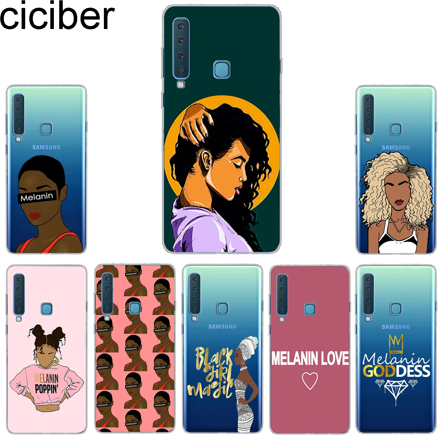 Ciciber чехол для телефона Samsung Galaxy A6 A8 A7 A9 Plus 2018 Star мягкая задняя крышка A5 A3 2016 2017 A6S