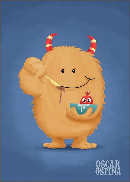7e2ae1b836a8b6e717cba70a3943112a--cute-monster-illustration-digital-paintings