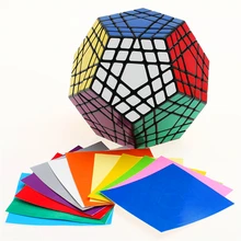 Shengshou Wumofang 5x5x5 волшебный куб Megaminxd Gigaminx 5x5 профессиональный куб додекаэдра Твист Головоломка Обучающие Развивающие игрушки