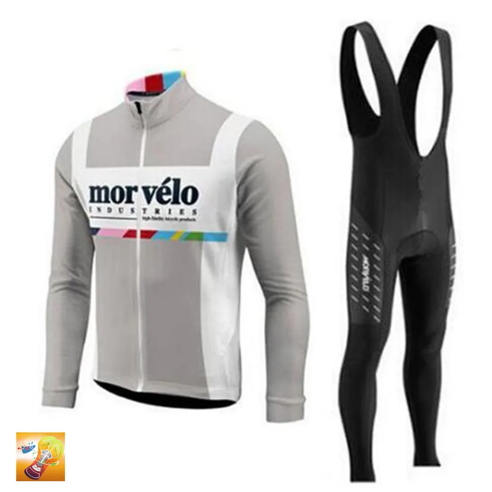 Picture Color Оранжевая команда MMORVELO Велоспорт Топы 12D велосипед брюки костюм Ropa Ciclismo мужчины Pro осень весна кофта для велоспорта Culotte одежда - Цвет: Picture Color