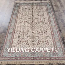 YILONG 5'x8' элегантные цветочные традиционные китайские ковры ручной вязки для продажи(YHW513B5x8