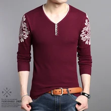 Nisexper хлопковый свитер Для мужчин пуловер мода Slim Для мужчин свитер Повседневное v-образным вырезом с длинным рукавом Для мужчин одежда Sueter Hombre