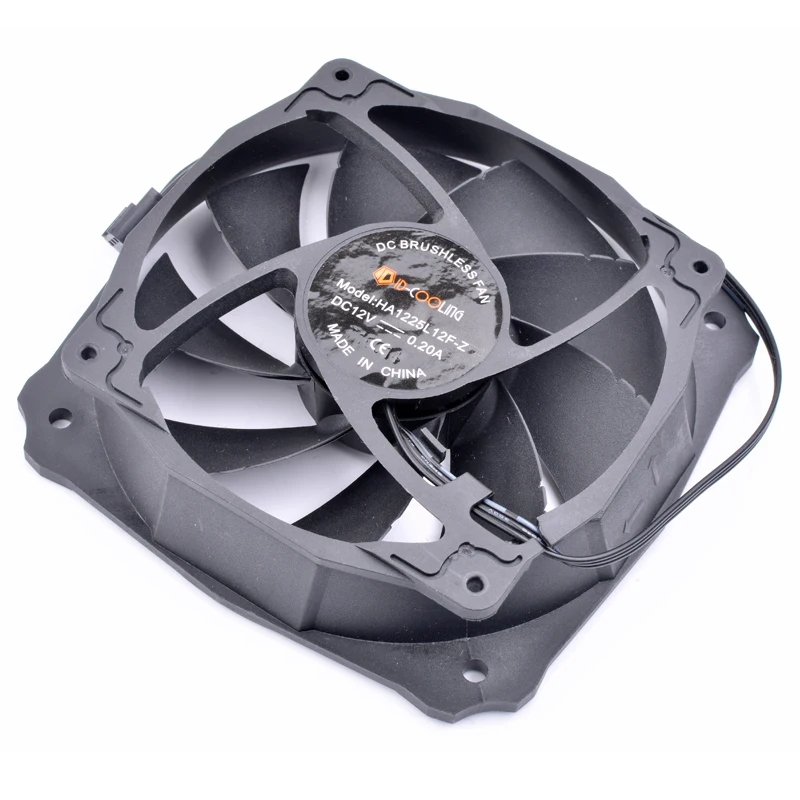 Абсолютно ID-cooling HA1225L12F-Z 9 см 92mm12cm 120 мм вентилятор 12 В 0.20A 3pin шасси вентилятор охлаждения процессора