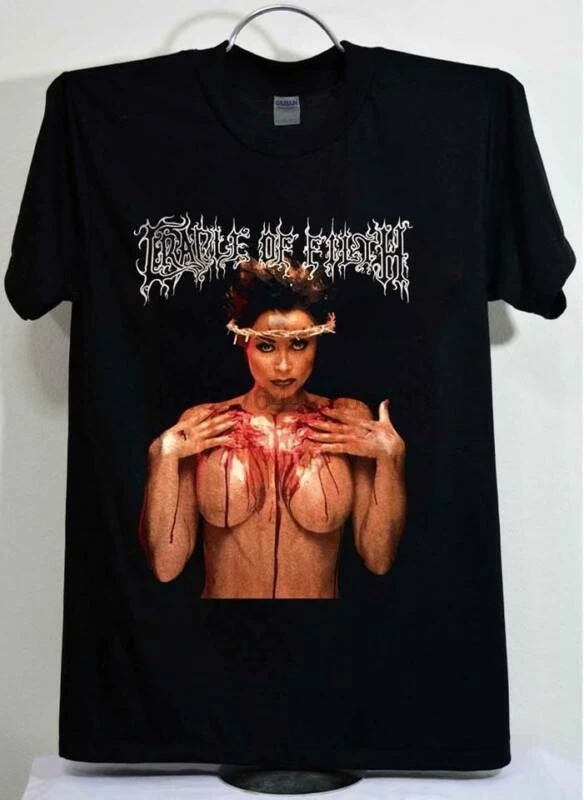 

Best VTG CRADLE OF FILTH 90's Praise the Whore 1995 NEW REPRINT T SHIRT