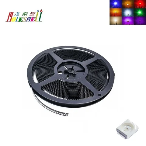 Conduziu a Lâmpada de Luz Multicolorido Smt 3528 Led Vermelho Amarelo Azul Verde Branco Laranja Roxo Rosa Quente Água Clara 2000 Pçs 1210 Smd