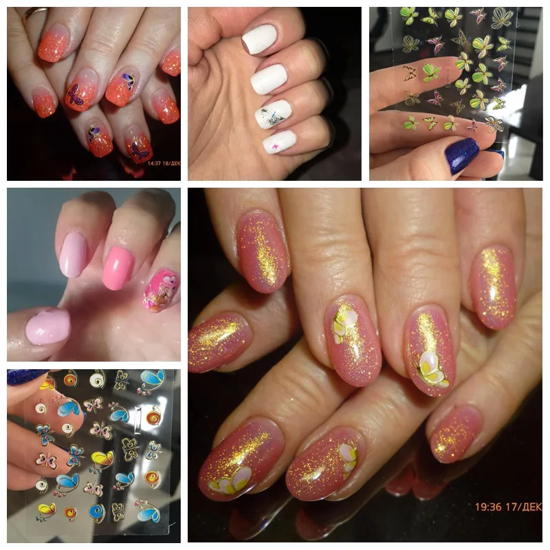 24 piezas/hoja Ć”rbol hoja mariposa Animal estampado 3D uƱas pegatina encantos bronceado uƱas arte calcomanĆas manicura herramientas 24 piezas/hoja Ć”rbol hoja mariposa Animal estampado 3D uƱas pegatina encantos bronceado uƱas arte calcomanĆas manicura herramientas