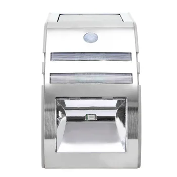 

2-LED Solar Powered PIR Motion Sensor Security Light LED Solar Light Wall Steps Outdoor Garden Lights