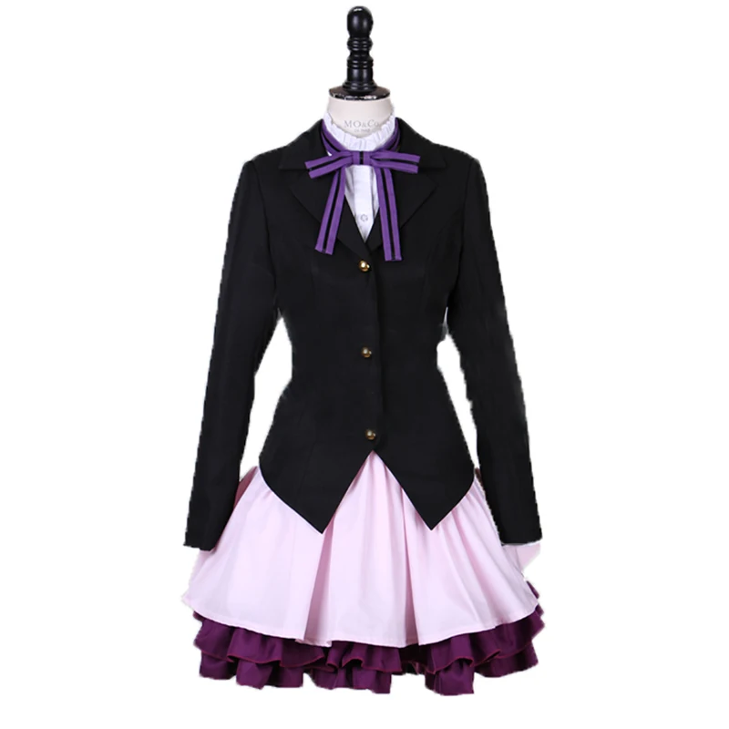 

Костюм для косплея Noragami ARAGOTO Aiha, топ + юбка + пальто 11