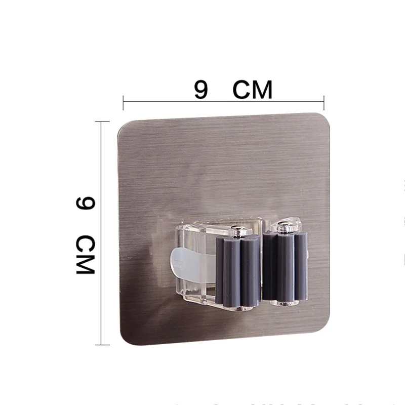 Держатель для метлы для кухни, ванной комнаты, настенный держатель для швабры, волшебная наклейка, настенная вешалка, щетка для швабры, метла, кухонный Органайзер