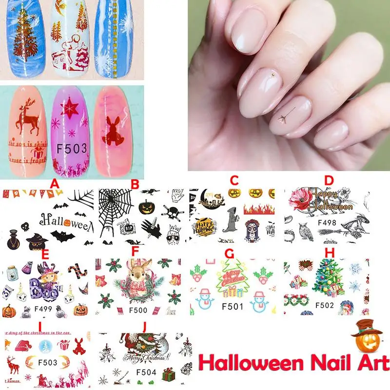 

Halloween Series Nail Stamping Plate Skull Pumpkin Rectangle Image Template Zombie Ghost Cute Cartoon Nail Art Stamp Stencils