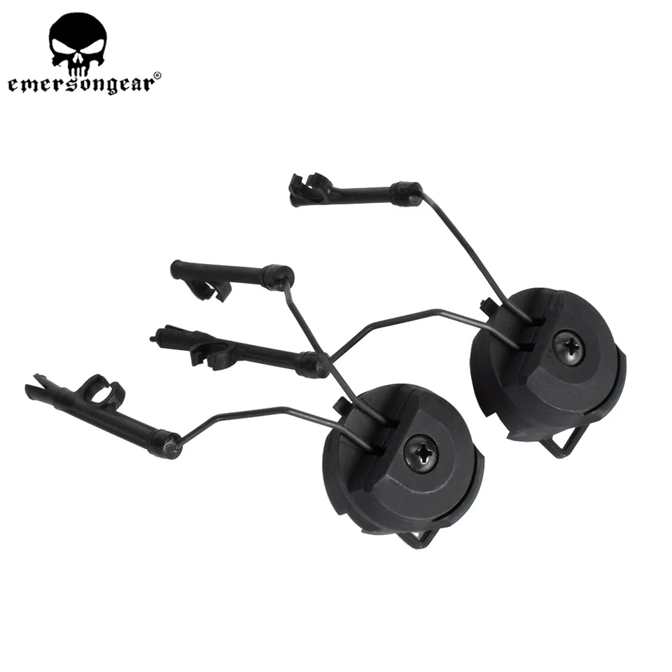 Helm Adapter Set Für Peltor Comtac Headset - ARC Schienenadapter Für Ops-Core Helme | 360° Drehbar