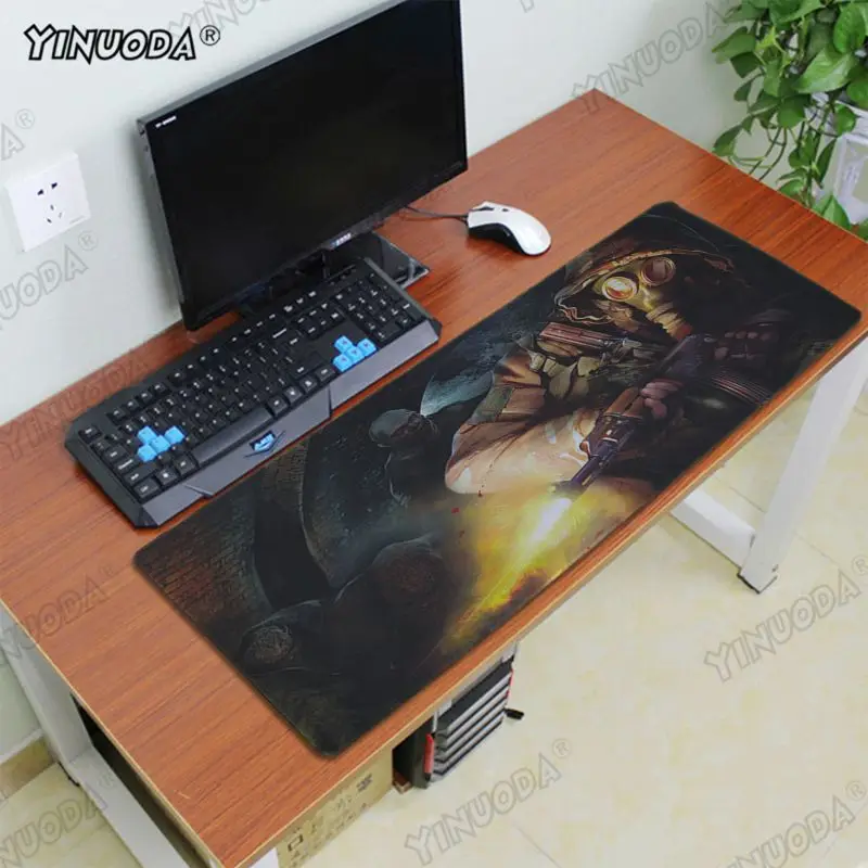 Yinuoda New Designs stalker DIY Design Pattern Game mousepad Rubber PC Computer Gaming mousepad
