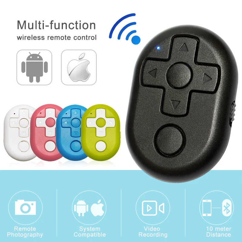 

M1 Video Shutter Remote Control Bluetooth Wireless Controller Self-Timer Mobile Phone Camera Stick Shutter Release Phone