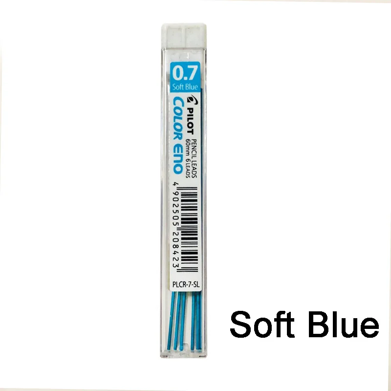 Pilot 1 шт. HCR-197 Eno 0,7 мм механические карандаши 8 цветов механические карандаши или заправки для офиса и школы канцелярские принадлежности - Цвет: SOFT BLUE Refill
