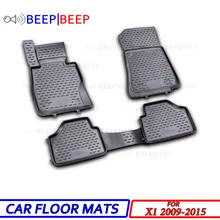 Для BMW X1 2009- автомобильные коврики ковры авто коврик пыленепроницаемый водостойкий автомобильный Стайлинг украшение интерьера