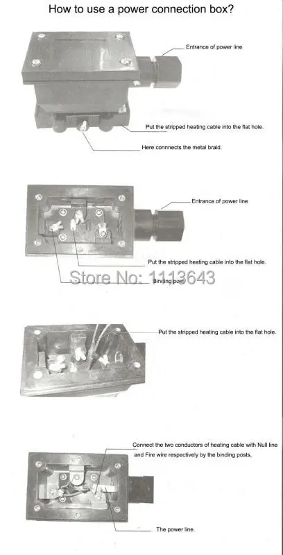 how to use a power connection box