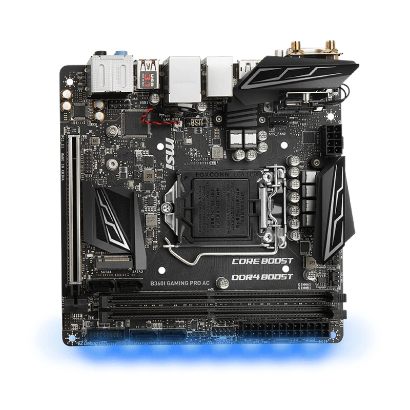 Motherboard B360i Gaming Ac Msi 32g Mianboard Windows10-64bit Up2666mhz Power Gpu I7 Socket1151 Intel B360 Chipset Dimm*2 - Motherboards - AliExpress