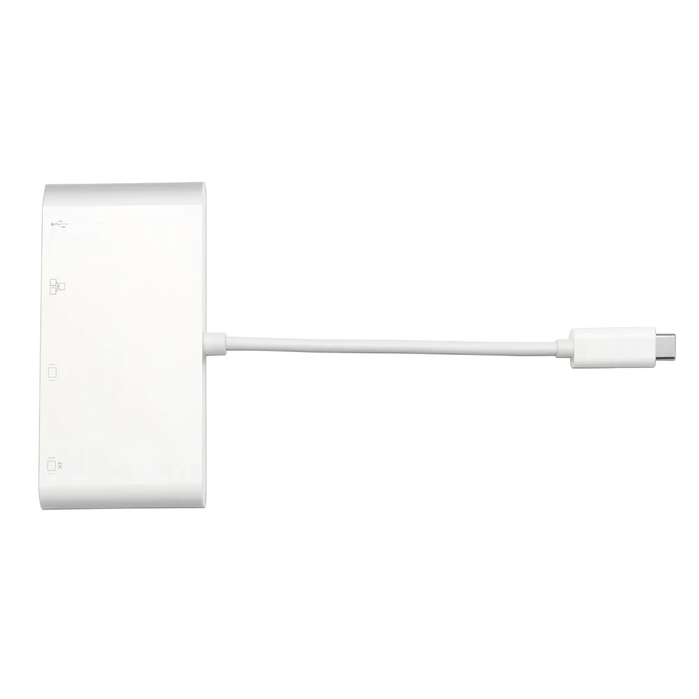USB-C Узловая док-станция Thunderbolt 3 к HDMI 4 K VGA USB3.0 концентратор Gigabit Ethnernet RJ45 1000 Мбит/с конвертер кабель адаптер для Macbook