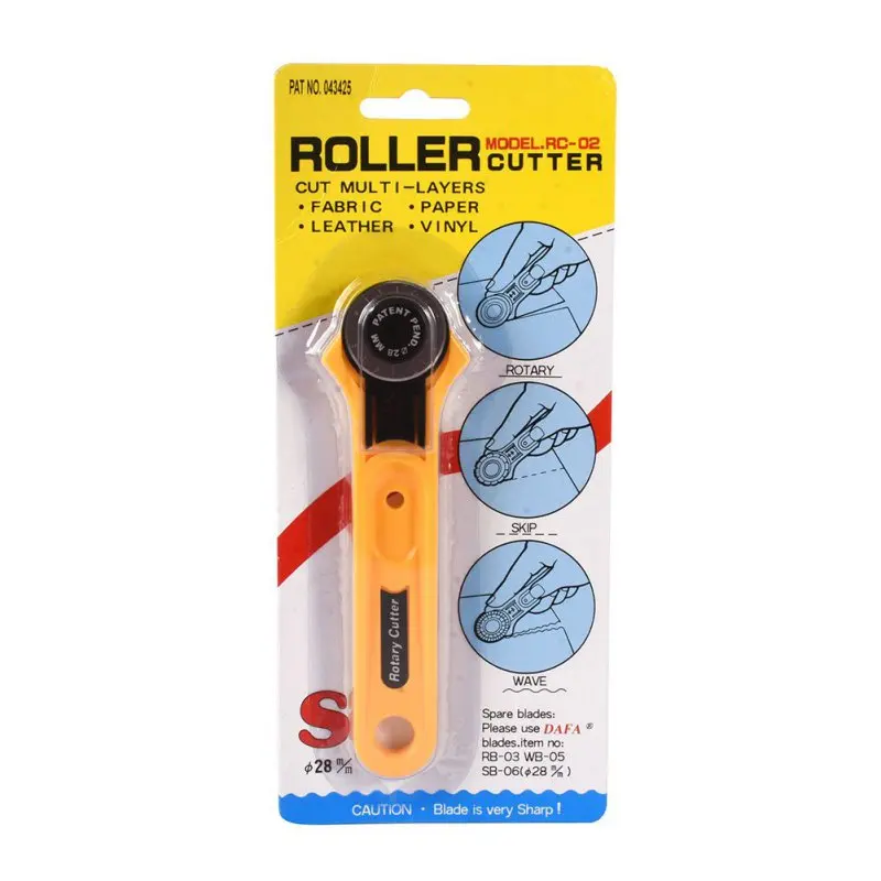 

Cut Round Knife Home Sewing Tools Leather Craft Tools Circular Cut Patchwork Fabric Rotary Blade Cutter Sewing Tools