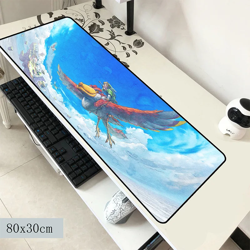 

zelda mouse pad 800x300x2mm mats hot sales Computer mouse mat gaming accessories cute large mousepad keyboard games pc gamer